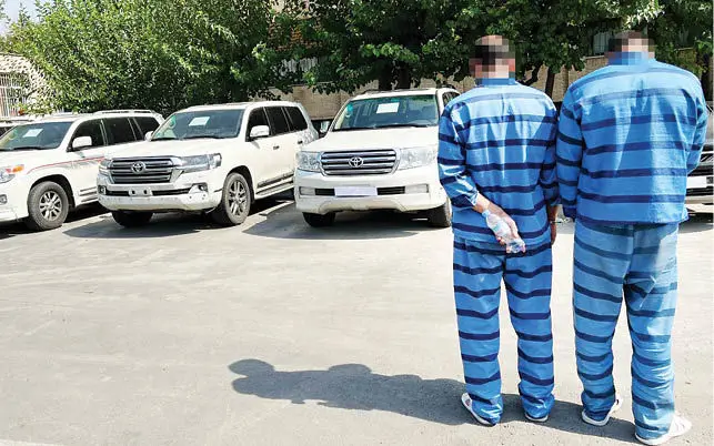 دستگیری سارقانی که فقط خودروهای لندکروز را می‌دزدیدند