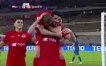 ببینید| گلزنی عزت اللهی در بازی شباب الاهلی به بوریرام