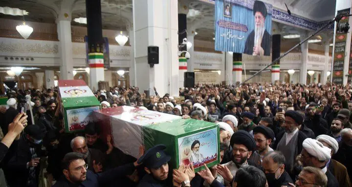 مراسم تشییع وزیر اطلاعات در قم برگزار شد