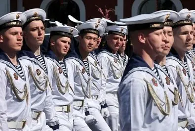 رژه روز پیروزی ارتش روسیه در میدان سرخ مسکو