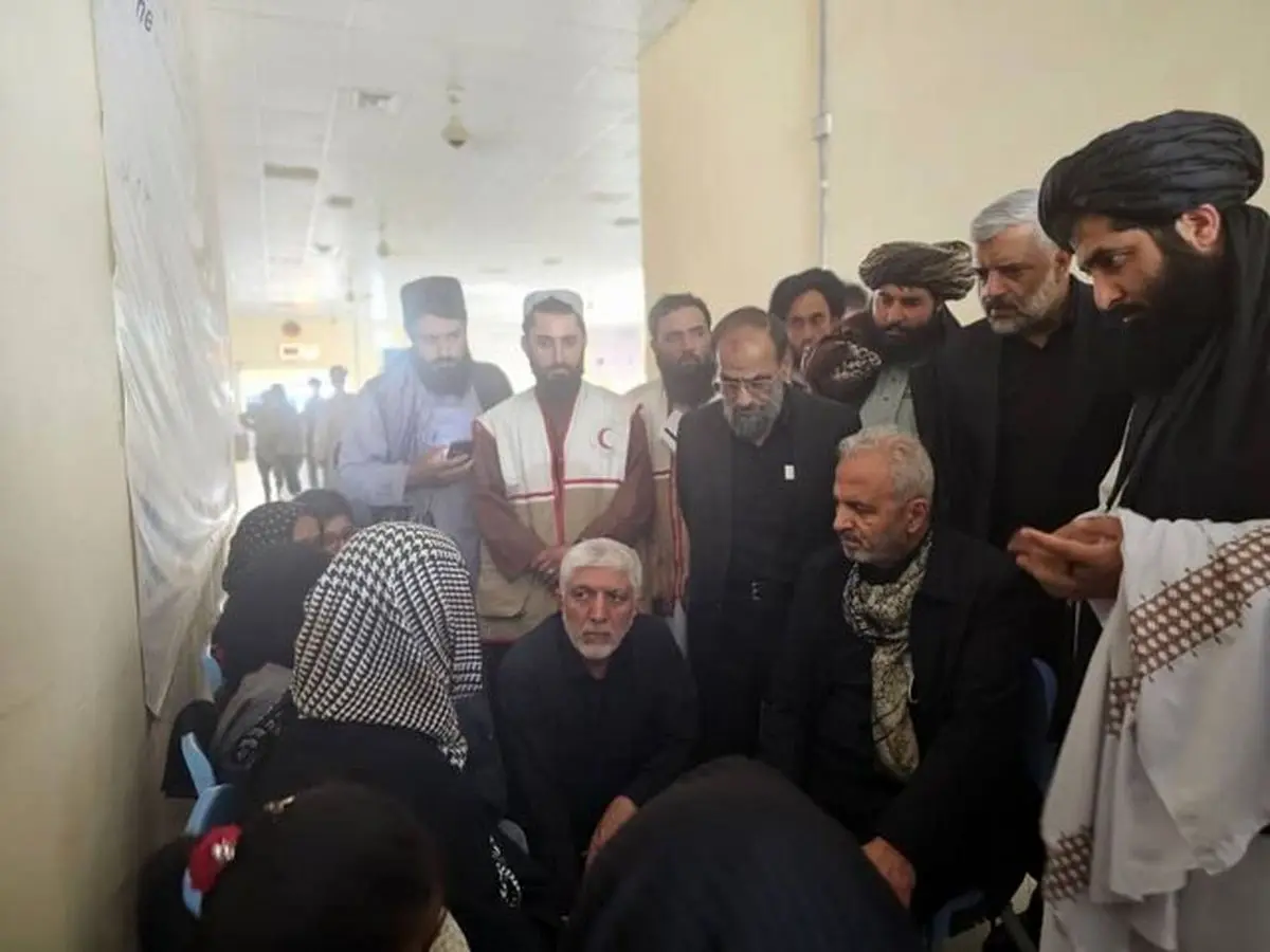 هیئت دیپلماتیک ایرانی در مرز دوغارون حضور یافتند