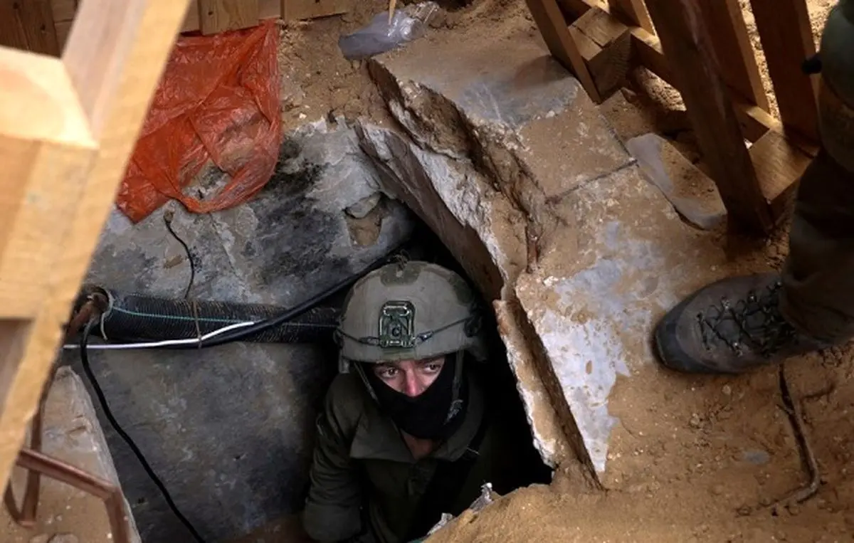 اسرائیل با آب دریای مدیترانه تونل‌های حماس را پر می‌کند!