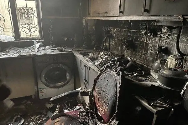 آتش‌سوزی مرگبار یک منزل مسکونی در آمل دستکم ۲ فوتی برجای گذاشت