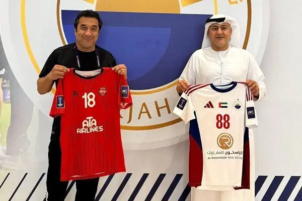 رنگ پیراهن تراکتور مقابل شارجه مشخص شد