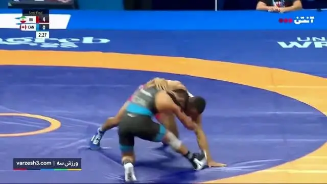ببینید| پیروزی رحمان عموزاد مقابل پیمان بیابانی از کانادا و صعود به فینال