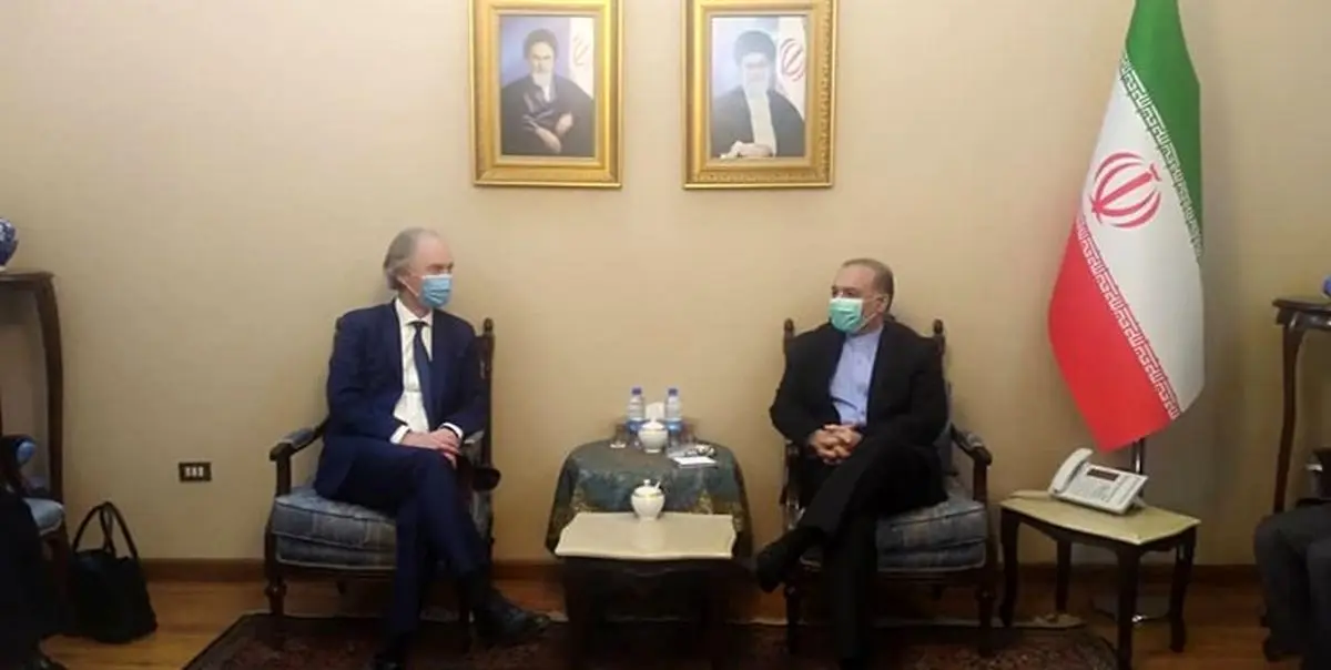 دیدار نماینده دبیرکل سازمان ملل با سفیر ایران در سوریه