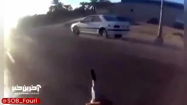 ببینید| لحظه ترور فرمانده پاسگاه منطقه شهردراز در ایرانشهر توسط گروه تروریستی جیش الظلم