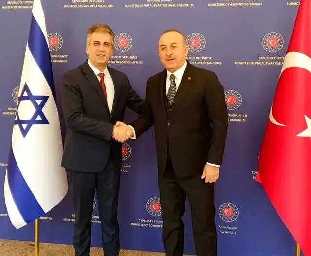 وزیر خارجه ترکیه از کمک‌های اسرائیل تشکر کرد؛ ازسرگیری پروازها به آنکارا