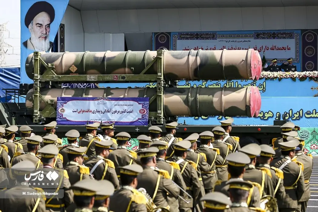 سامانه های موشکی و پدافندی ایران در رژه ارتش
