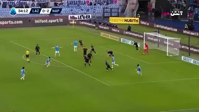 ببینید| خلاصه بازی لاتزیو مقابل ناپولی