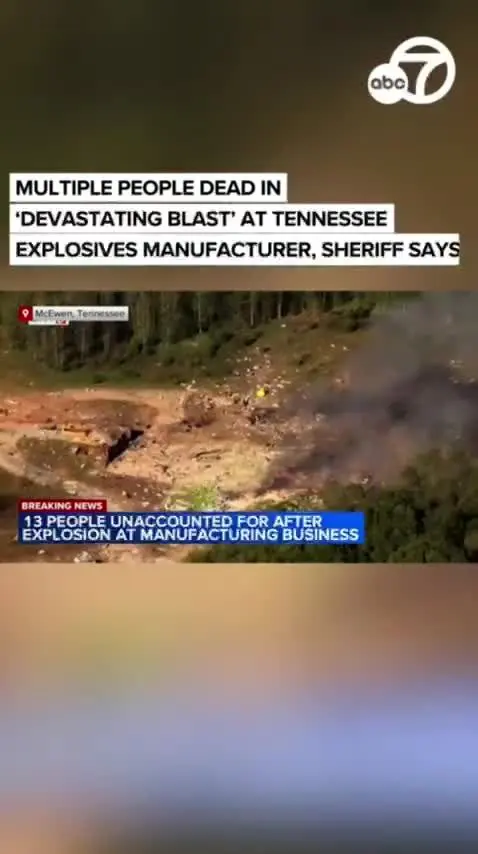 ببینید| انفجار مرگبار در تنسی آمریکا