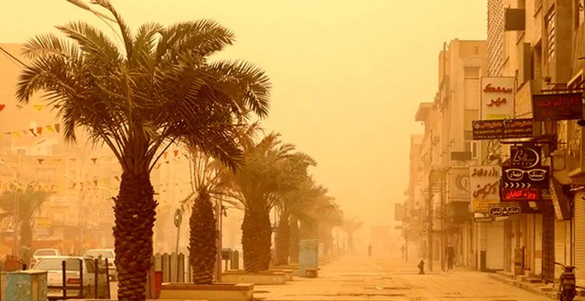 هوای دو شهر خوزستان در وضعیت "خطرناک"