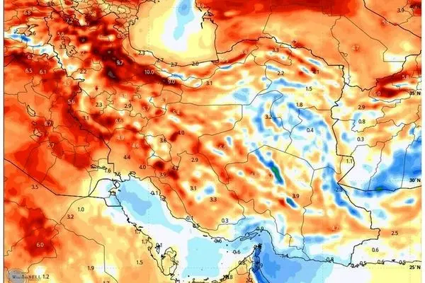 هواشناسی؛ ورود موج جدید گرما به کشور، افزایش دما در اغلب نقاط