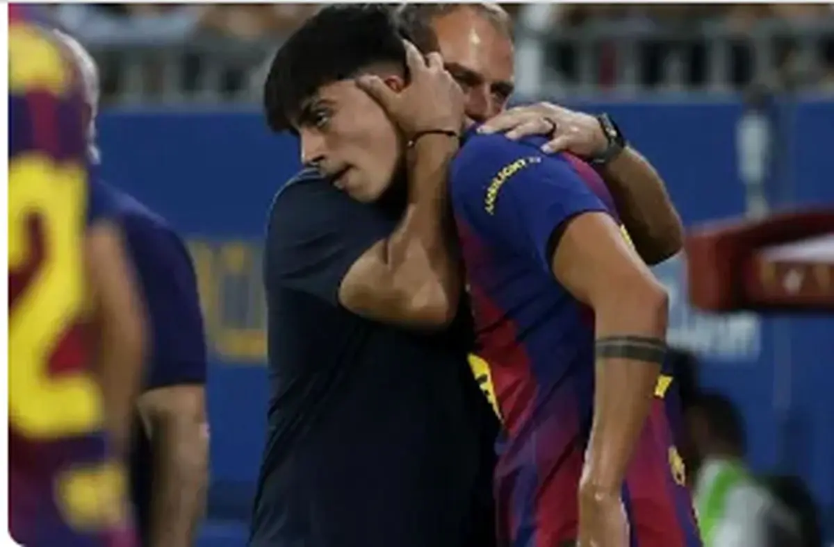 بازگشت مارک برنال، پدیده بارسا با تشویقی فراموش‌نشدنی + عکس