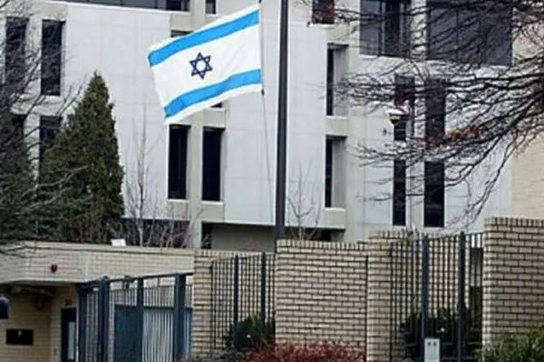 سفر کاترین شکدم به اسراییل و بازدید امروز او از وزارت خارجه اسرائیل + عکس