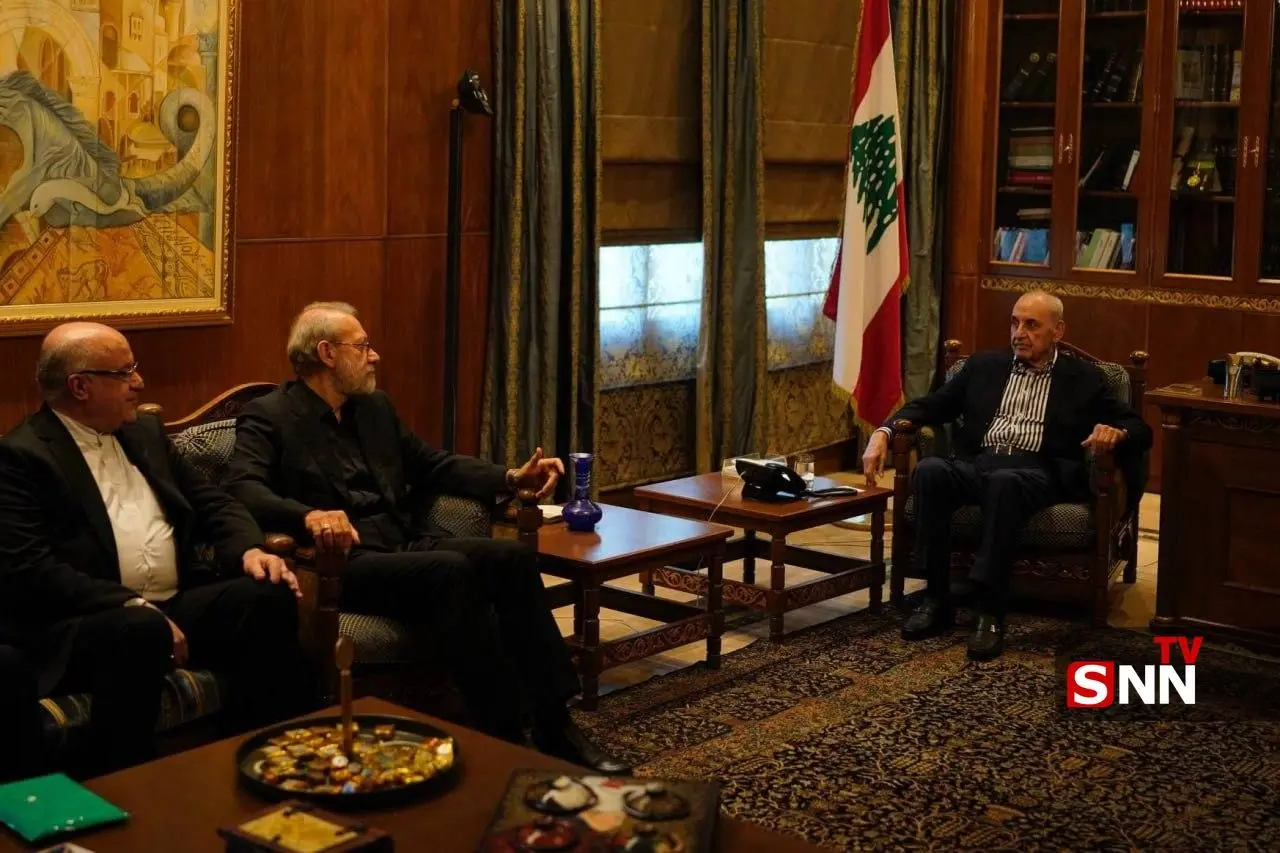 دیدار لاریجانی با رئیس پارلمان لبنان؛ نبیه بری: ایران همچنان دوست لبنان خواهد ماند