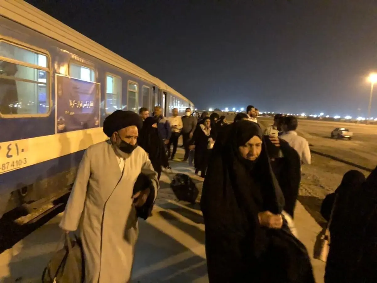 روزانه ۱۲ قطار برای تردد زائران اربعین وارد خرمشهر می‌شود