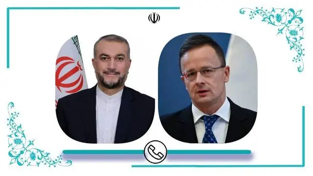 گفتگوی تلفنی وزیران امور خارجه ایران و مجارستان در مورد آخرین تحولات "بحران اوکراین"