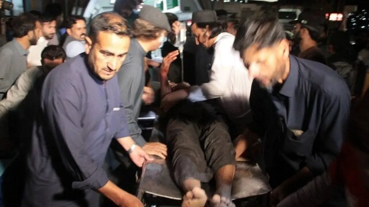 افزایش تلفات انفجار پاسگاه پلیس پاکستان به ۱۷ نفر