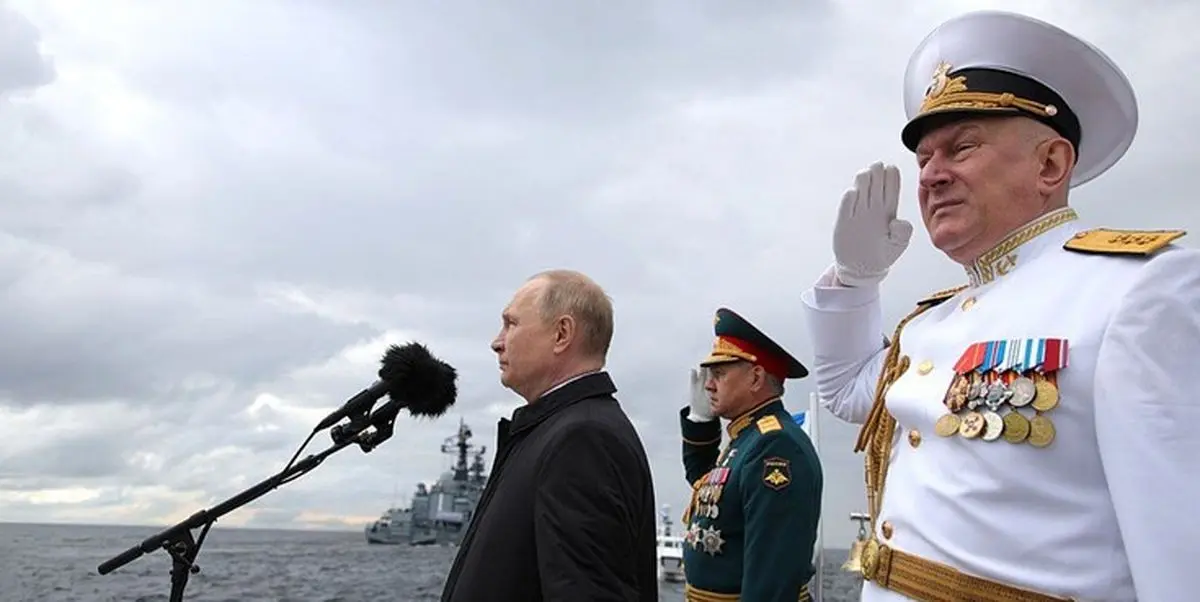 آماده باش ناوها و شناورهای روسیه برای مقابله با موشک کالیبر به اوکراین