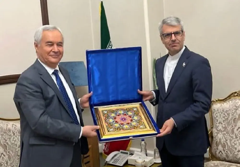 سفیر تاجیکستان در تهران با سخنگوی وزارت امور خارجه دیدار کردند