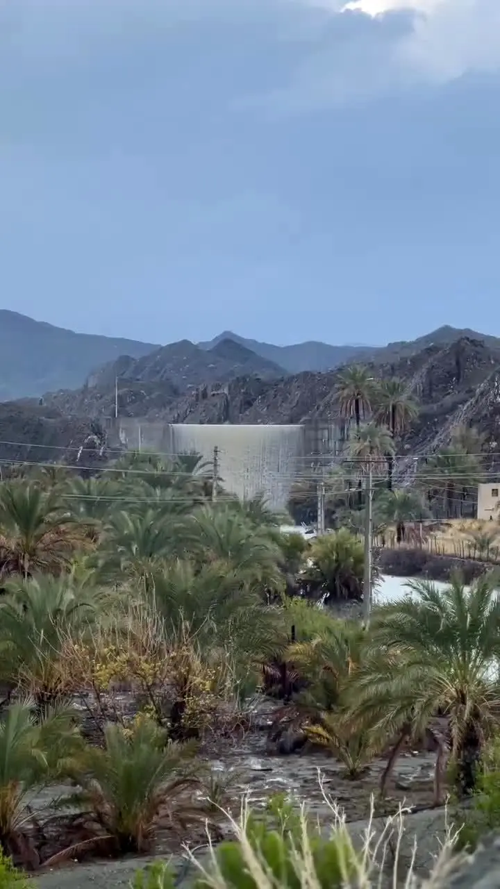 ببینید| سرریز شدن سد «خمینی شهر» بشاگرد طی بارندگی‌ها