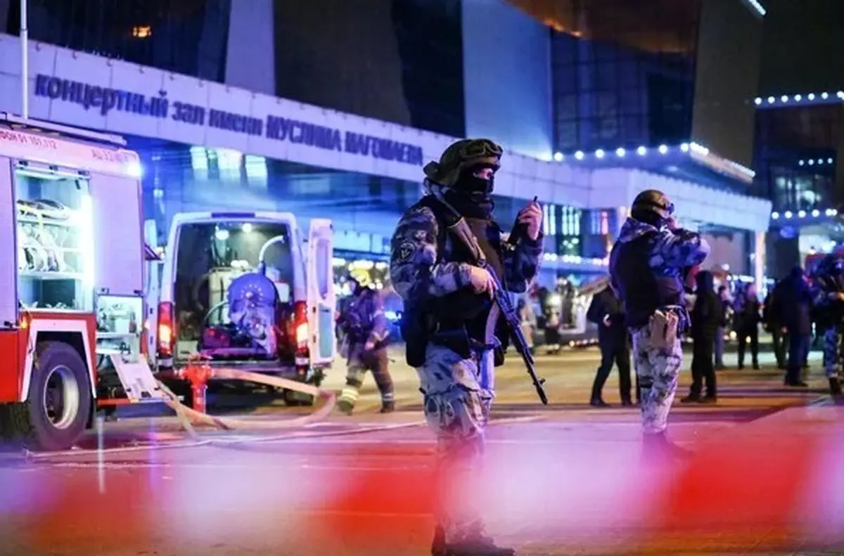 تعداد کشته‌شدگان حادثه تروریستی مسکو سه رقمی شد