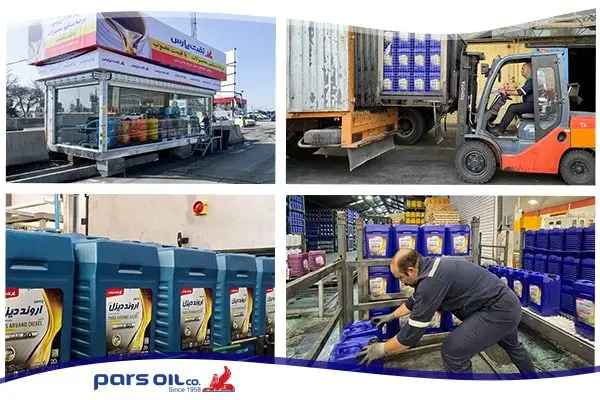 توزیع گسترده محصولات دیزلی نفت پارس