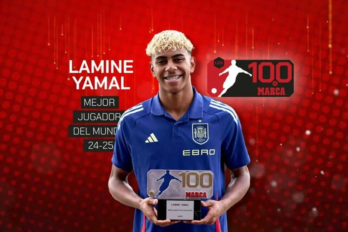 یامال برترین بازیکن سال شد