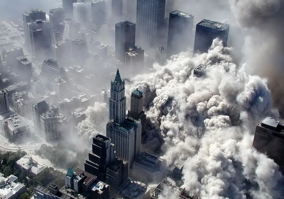 ببینید| ویدئویی دیده نشده از حادثه تروریستی ۱۱سپتامبر