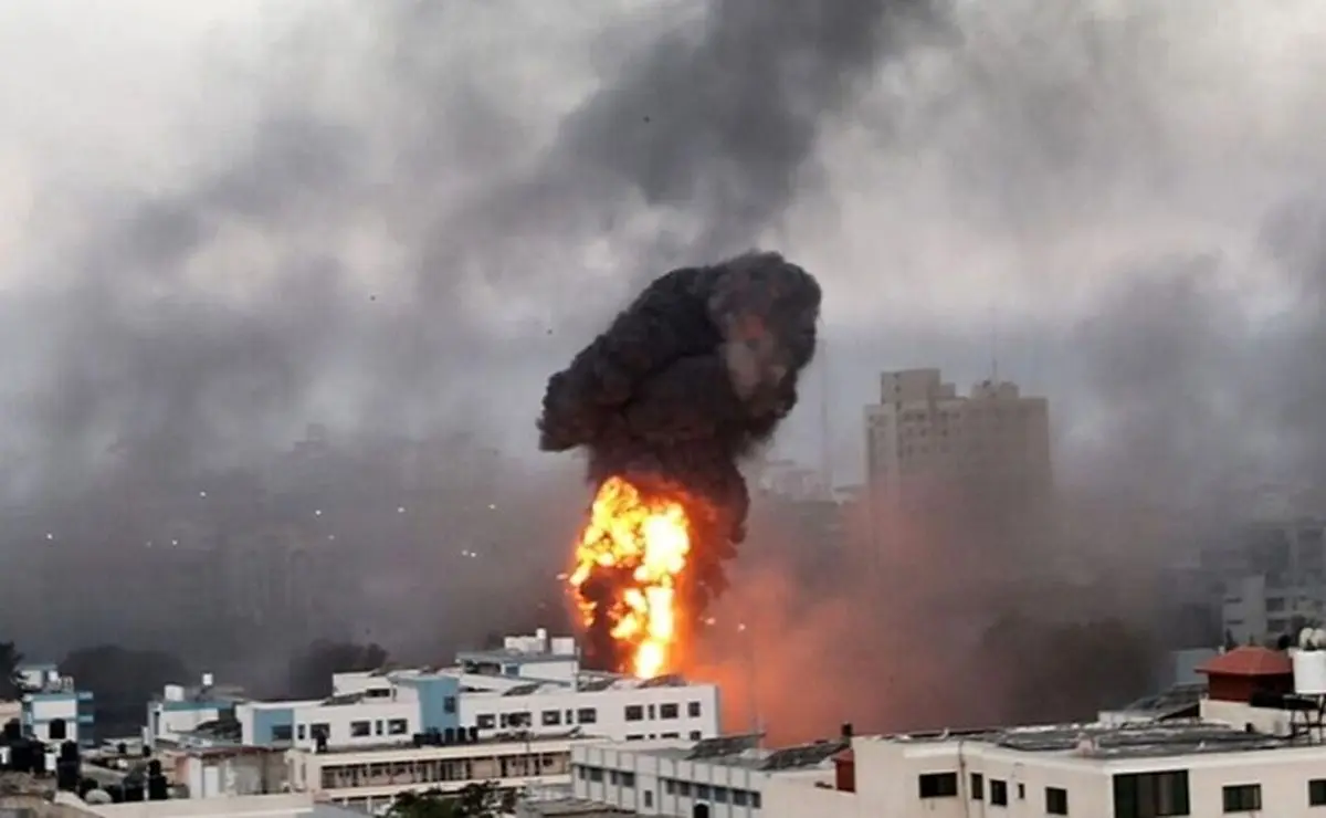 اسرائیل یک مدرسه را در غزه بمباران کرد