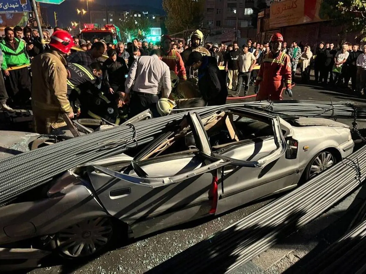 واژگونی کامیون حامل میلگرد در کوهسار یک مصدوم به همراه داشت