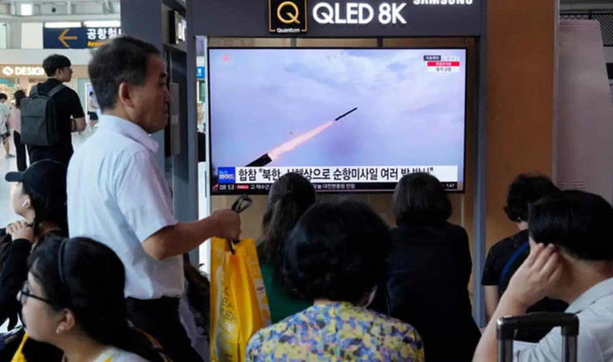 بامداد امروز؛ شلیک چند موشک کروز توسط کره شمالی