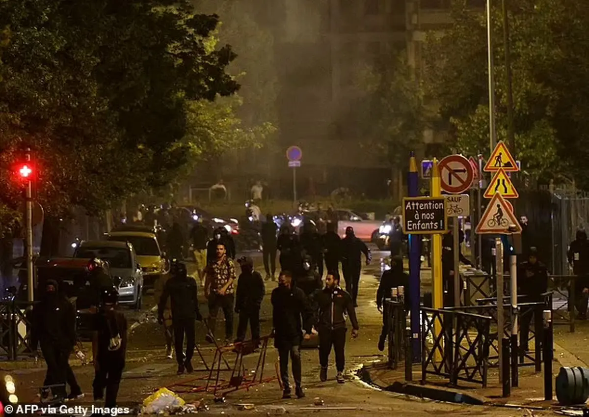 ویدئو | شب‌های پاریس دیگر آرام و عاشقانه نیست!