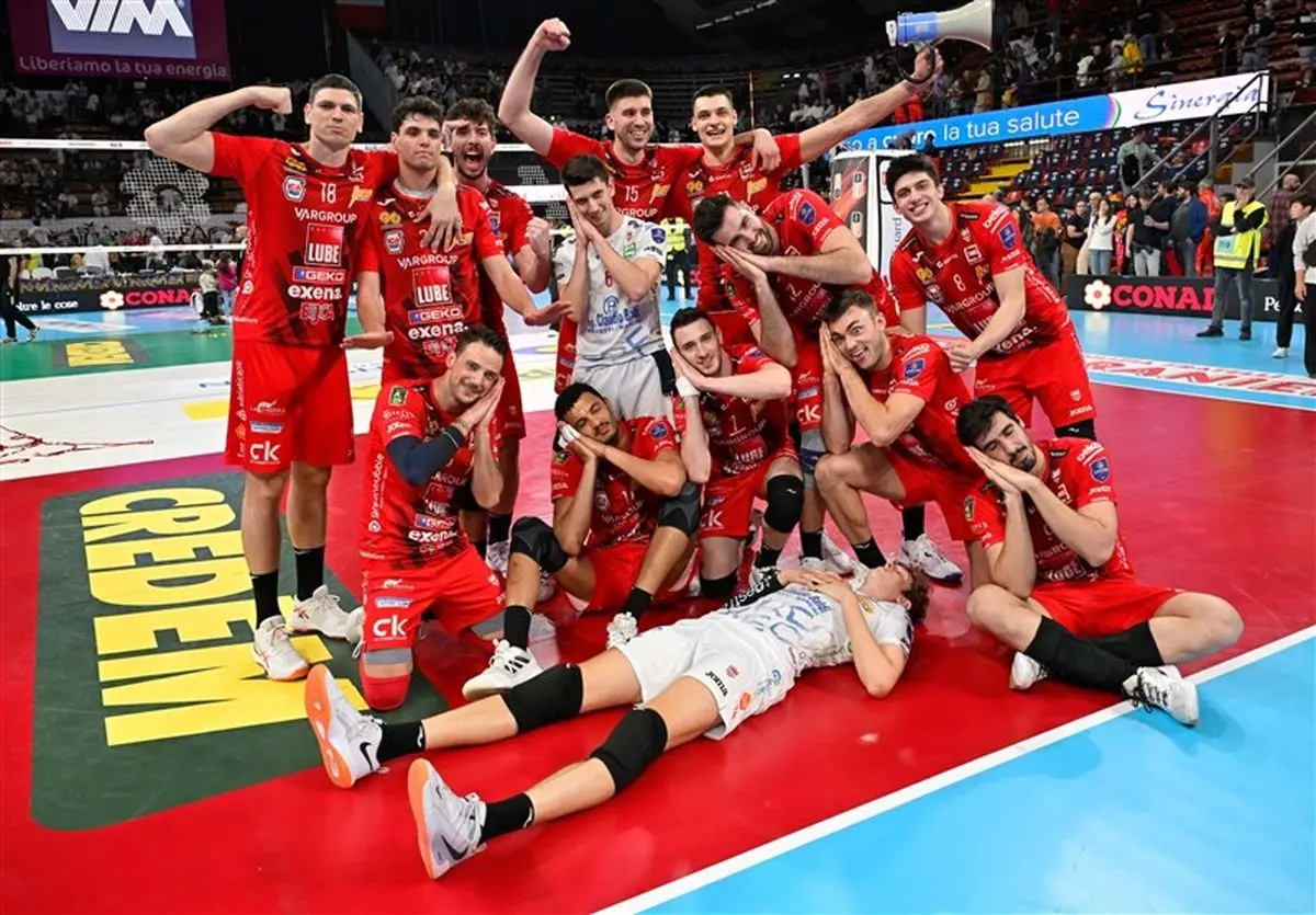 ملی‌پوش والیبال ایران به فینال لیگ ایتالیا رسید