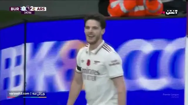 ببینید| خلاصه بازی برنلی مقابل آرسنال