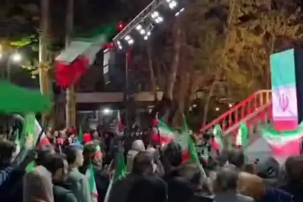 ببینید| پخش کنسرت خواننده زن لبنانی در باغ فردوس!