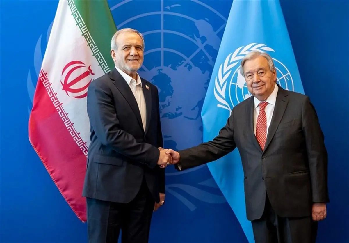 پزشکیان در دیدار دبیرکل سازمان ملل: اسنپ‌بک و بازگشت تحریم‌ها عملی غیرقانونی و غیراخلاقی است