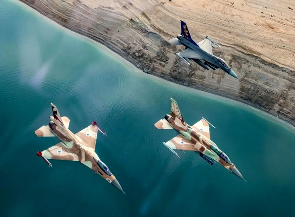 رزمایش هوایی مشترک اسرائیل با سنتکام