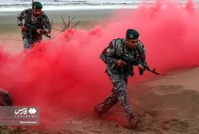 رزمایش ذوالفقار ارتش با لوگو