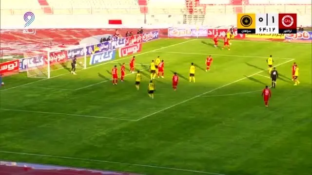 ببینید| خلاصه بازی تراکتور مقابل سپاهان