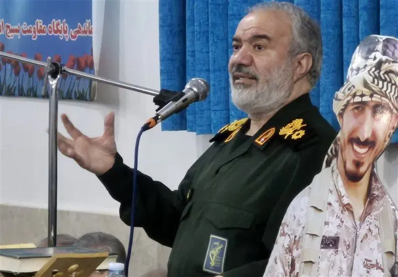 سردار فدوی: شهادت فرمانده بسیج کل کشور در تاریخ بختیاری‌ها ماندگار شد