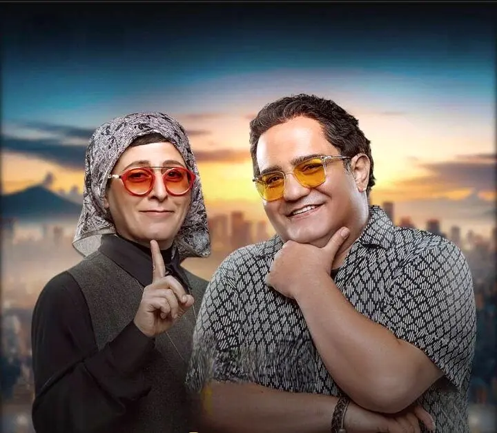 سوسن پرور و میرطاهر مظلومی در یک مسابقه استعدادیابی