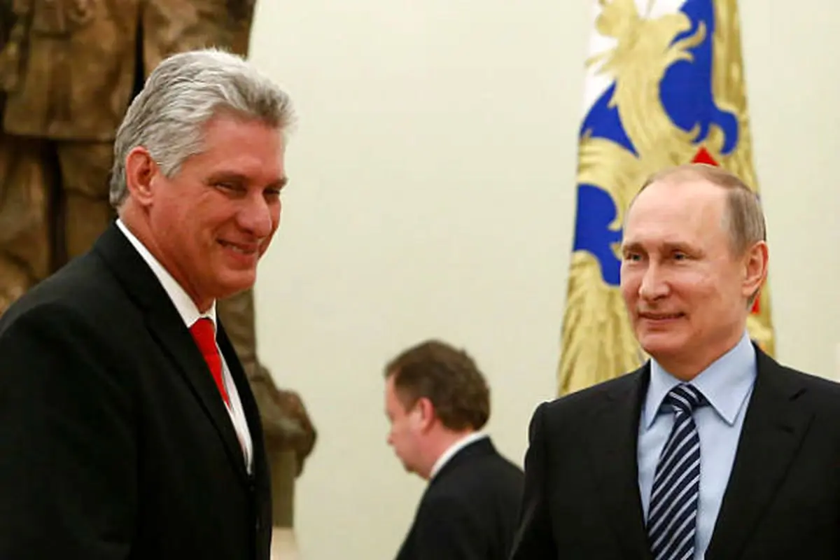 رؤسای جمهور کوبا و روسیه در تماسی تلفنی گفتگو کردند