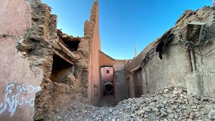 زلزله مرگبار مغرب؛ افزایش کشته‌ها به مرز 3000 هزار نفر