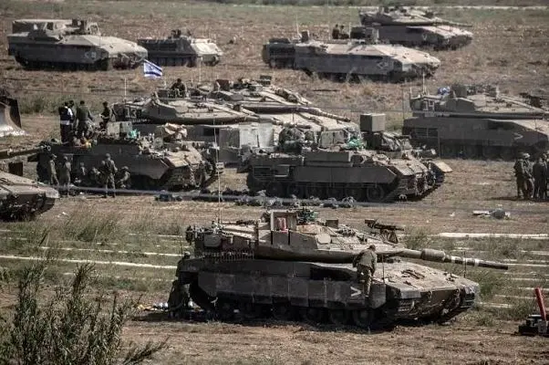درگیری شدید زمینی در غزه