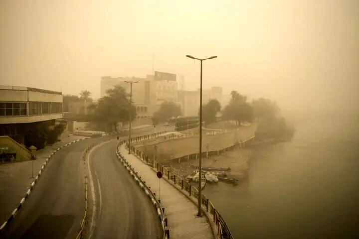 هوا،ناسالم،اهواز،هواي،خوزستان،شاخص،شرايط