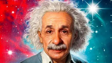 ژست خاص آلبرت انیشتین در ۳ سالگی