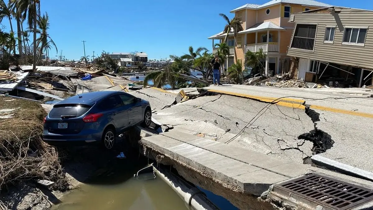 تلفات توفان ایان در آمریکا به ۱۰۱ نفر افزایش یافت