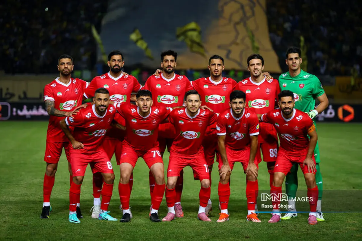 تساوی پرسپولیس و ملوان در نیمه نخست